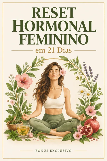 Capa do bónus Reset Hormonal Feminino em 21 Dias